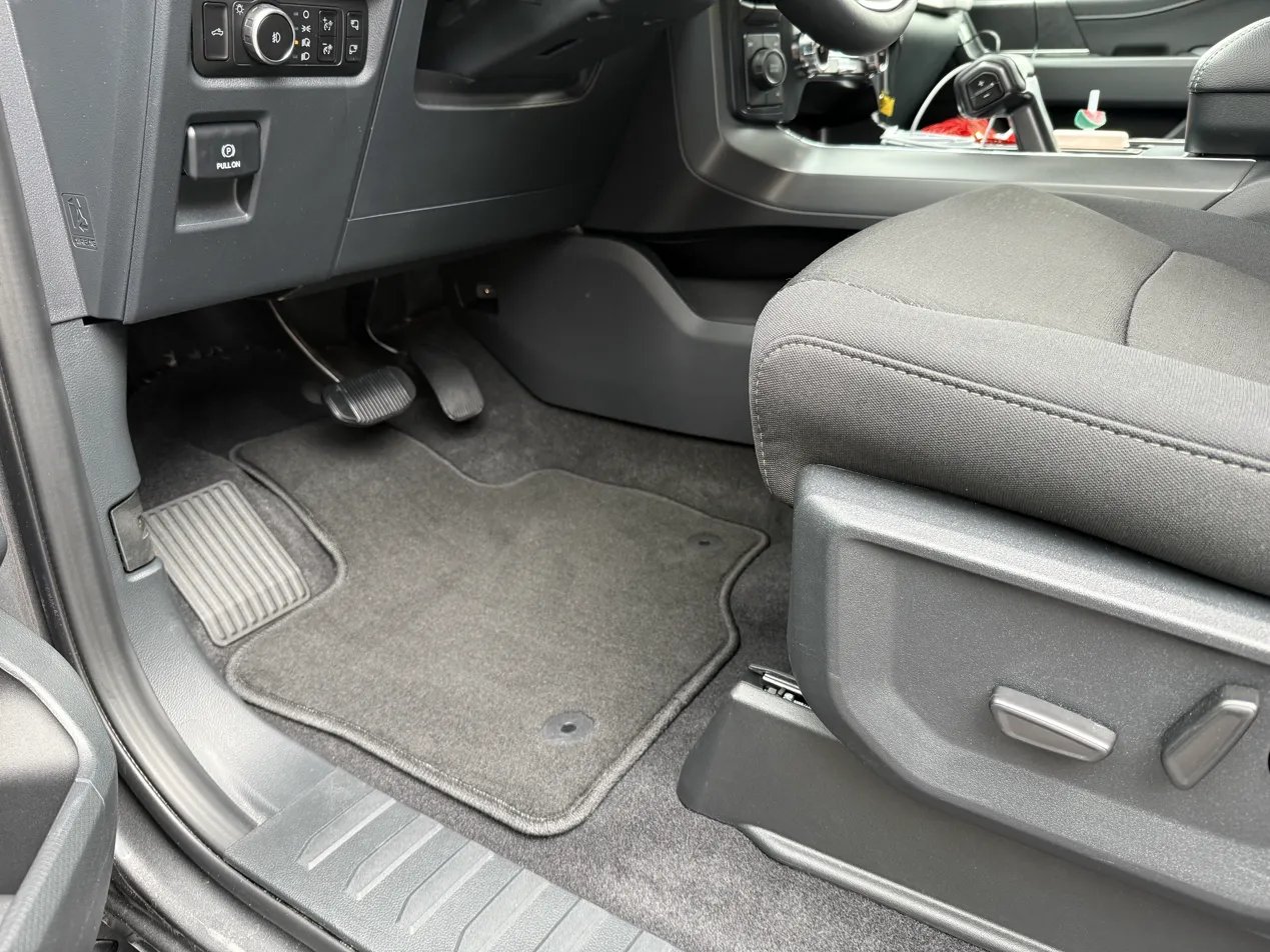 Ford F-150 floor after detailing