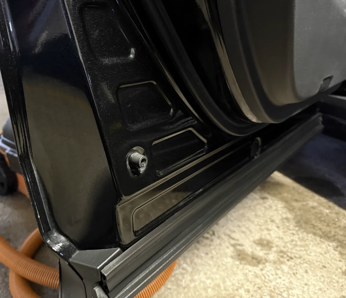 Lexus NX door jamb after detailing