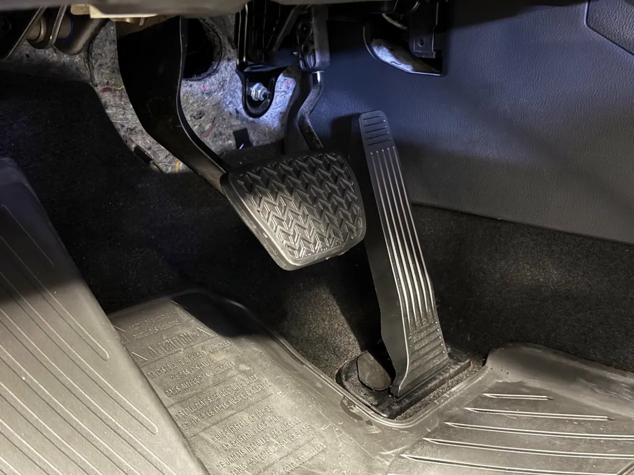 Lexus NX pedals after detailing